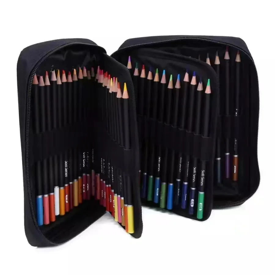 72Pcs Oil-Based Colored Pencil Set